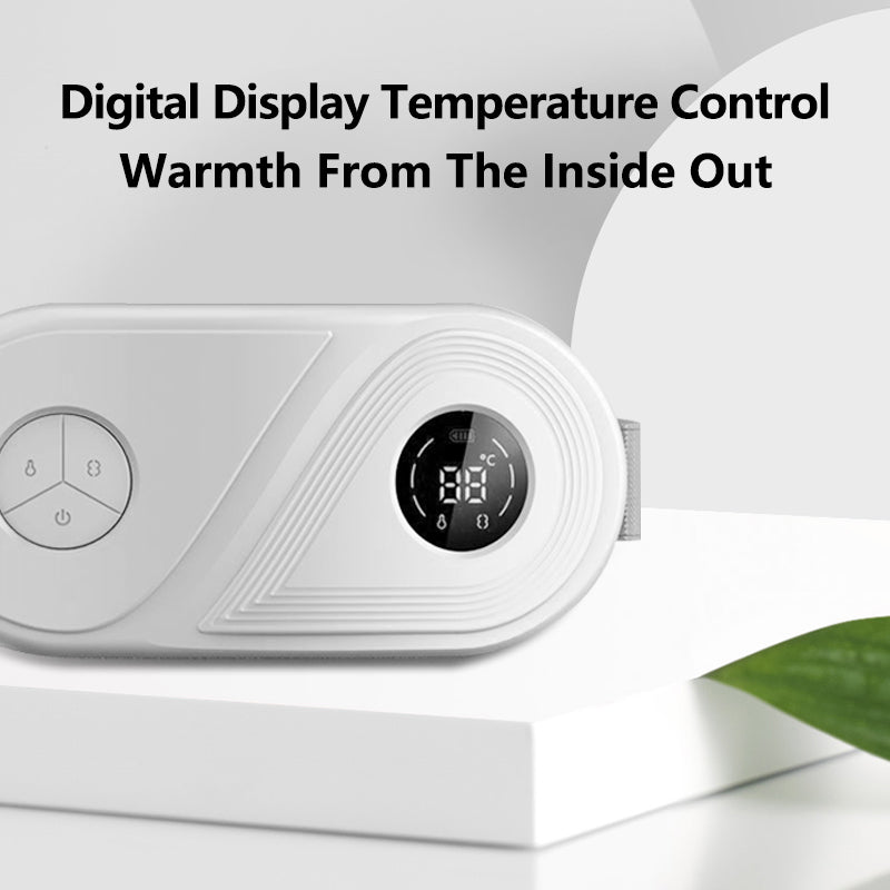 Smart Mini Menstrual Heating Abdomen Massager Period Pain Relief Device Belt for Women Health Care Physiological Period Cramp